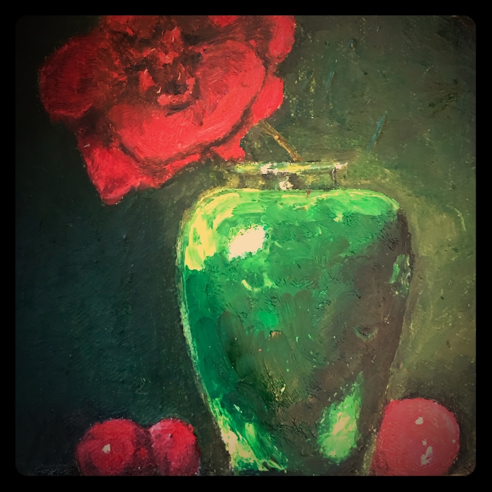 Original Oil Painting 8”x8”